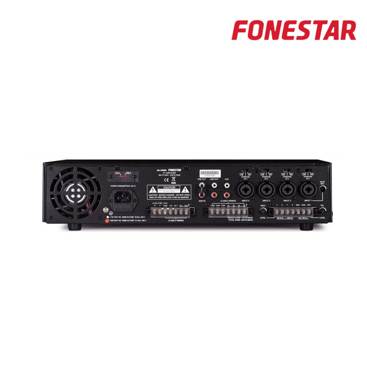 AMPLIFICADOR FONESTAR 240W USB MA-245GU