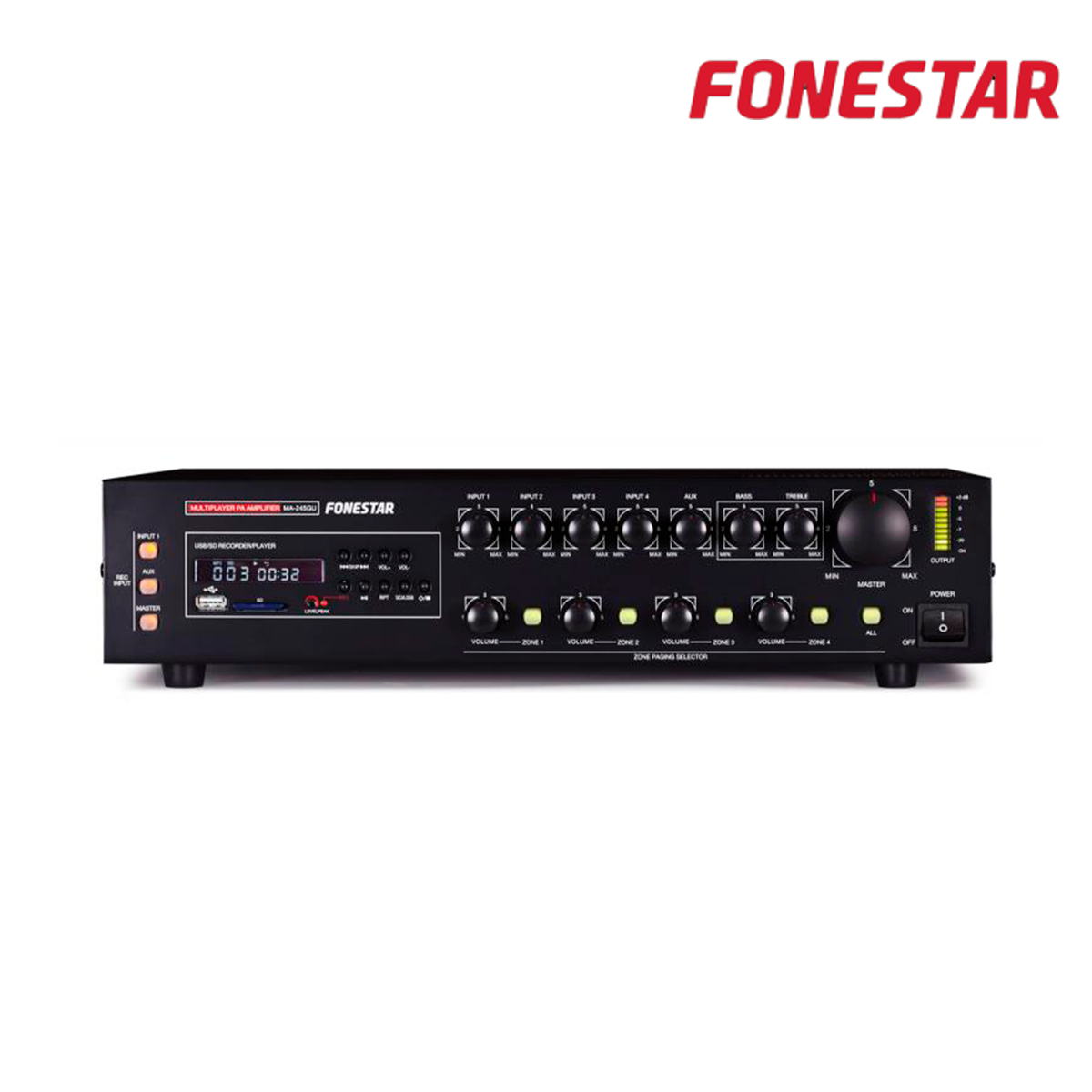 AMPLIFICADOR FONESTAR 240W USB MA-245GU