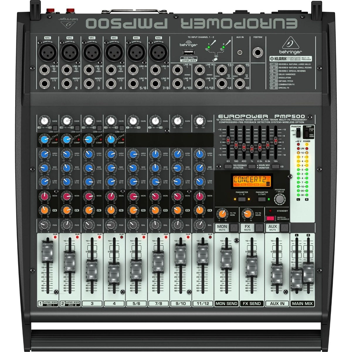 MEZCLADORA BEHRINGER PMP500