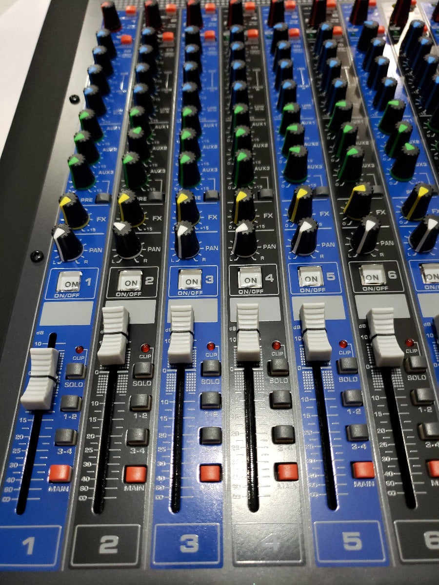 MIXER 24CH 256DSP 2 EQ USB/BLUETOOTH MOD.KMX S24U