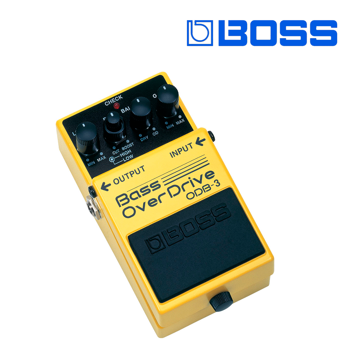 PEDAL COMPACTO P/BAJO BASS OVERDRIVE ODB-3