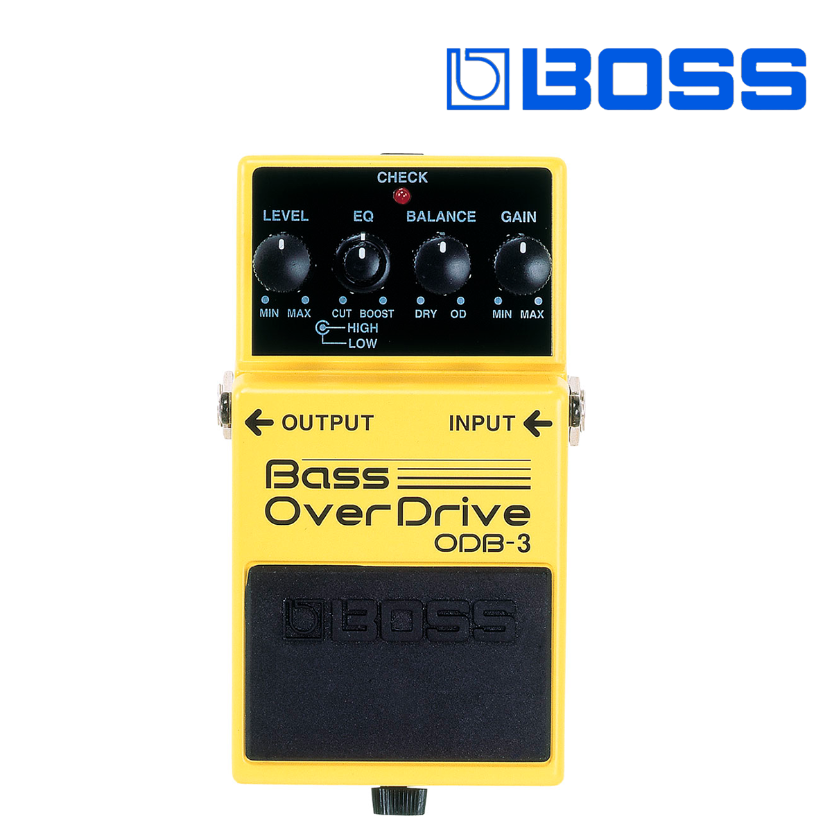 PEDAL COMPACTO P/BAJO BASS OVERDRIVE ODB-3