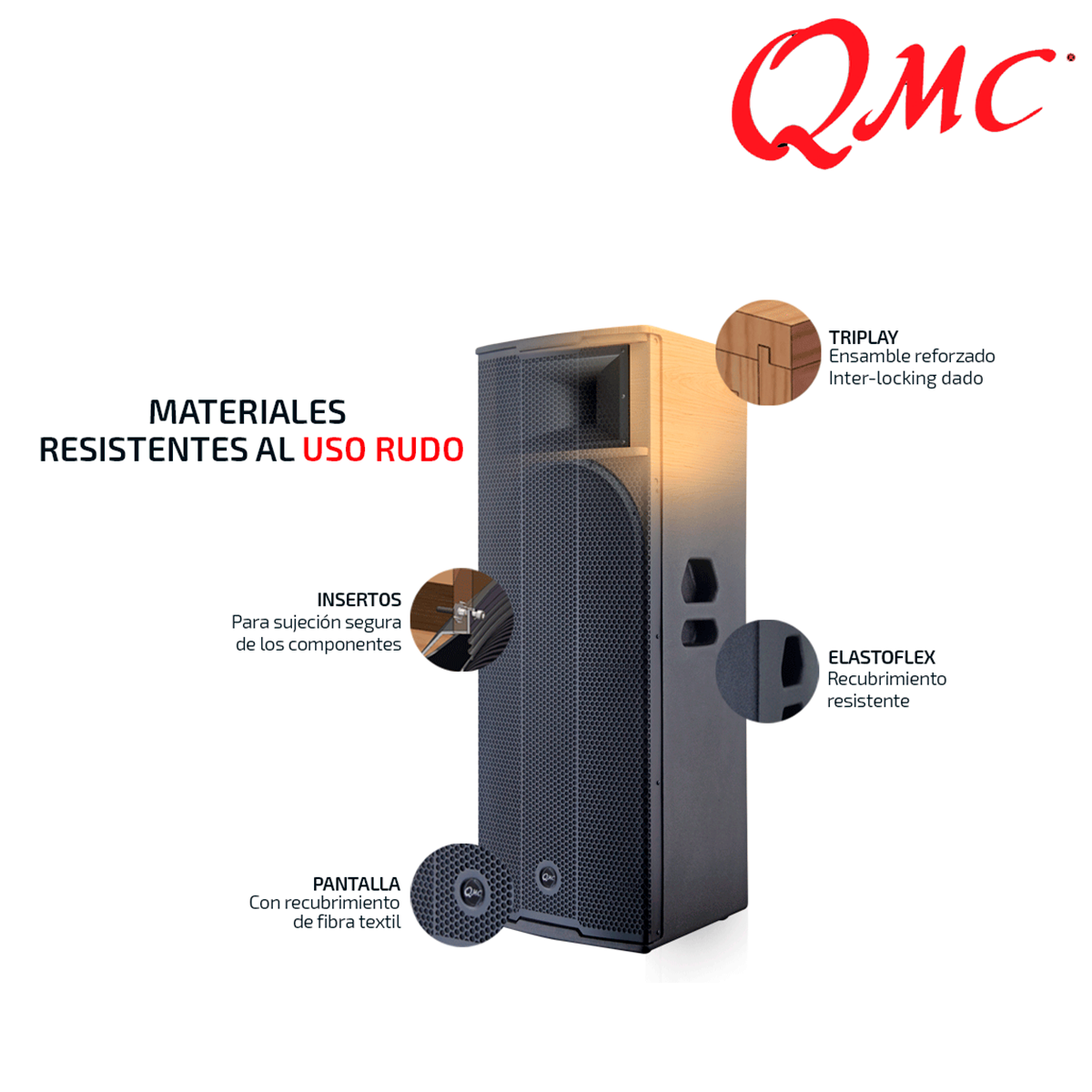 Q-215D CONCERT QMC 2x15 ACTIVO DSP