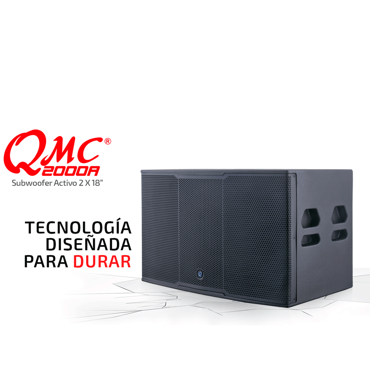 SUBWOOFER ACTIVO DSP 2x18 QMC-2000A