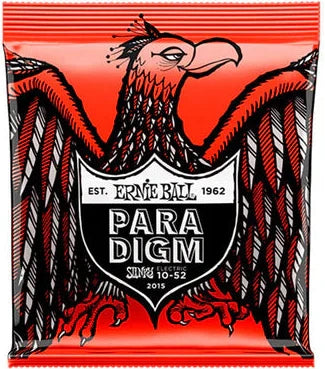 ENCORDADURA ERNIE BALL "PARADIGM" PARA GUITARRA ELECTRICA (NIQUEL, 0.010-0.052) 2015