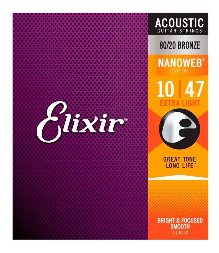 ENCORDADURA ACUS ELIXIR 33132 1102  EXTRA LIGHT .0 10-047 PAQ