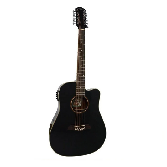 GUITARRA OSCAR SCHMIDT E/ACUSTIC ISOSCOD312CEBLK