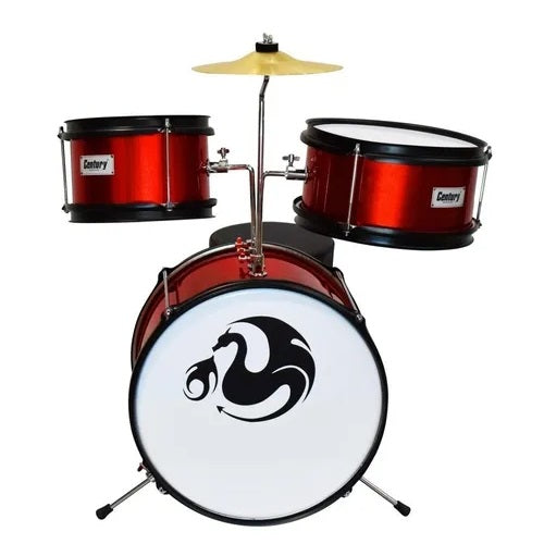 BATERIA KINDER ROJO METALICO 3 PZAS CENTURY CNBT052