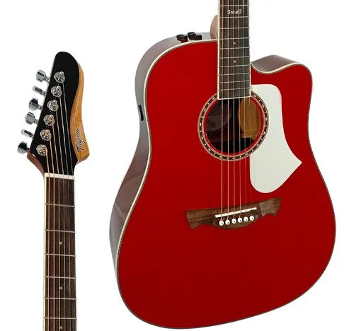 GUITARRA E/ACUSTICA TAGIMA CANDY APLLE SWELL-EQ-CA