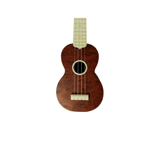 DANNY UKES"UKULELE 21"(SOPRANO) COLOR CAFE Y VETAS NEGRAS