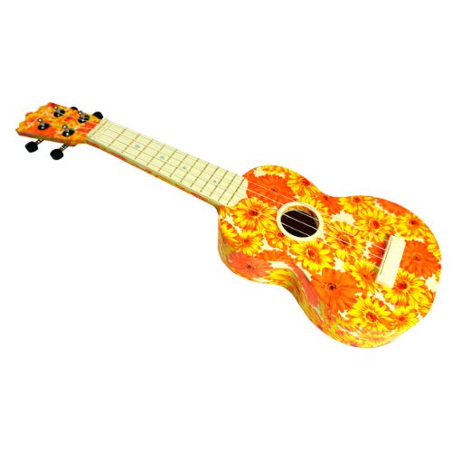 DANNY UKES "UKULELE 21" (SOPRANO) DISEÑO DE FLORES
