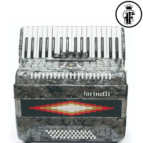 ACORDEON DE 34 TECLAS 48 BAJOS GRIS 1307G