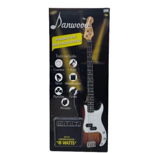 PAQ. DE BAJO ELECTRICO DANWOOD TDBASS