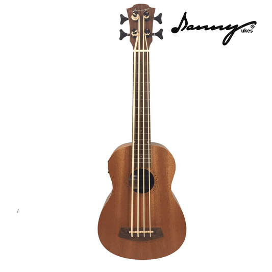 UKULELE-BAJO ELECTRO ACUSTICO CAOBA
