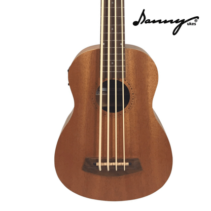 UKULELE-BAJO ELECTRO ACUSTICO CAOBA