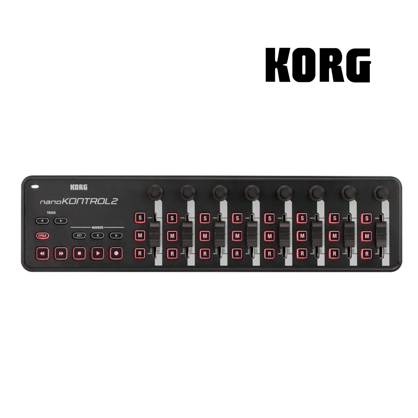 CONTROLADOR DE USB-MIDI FAIDER GENERACION 2 BLACK NANOKONTROL2-BK