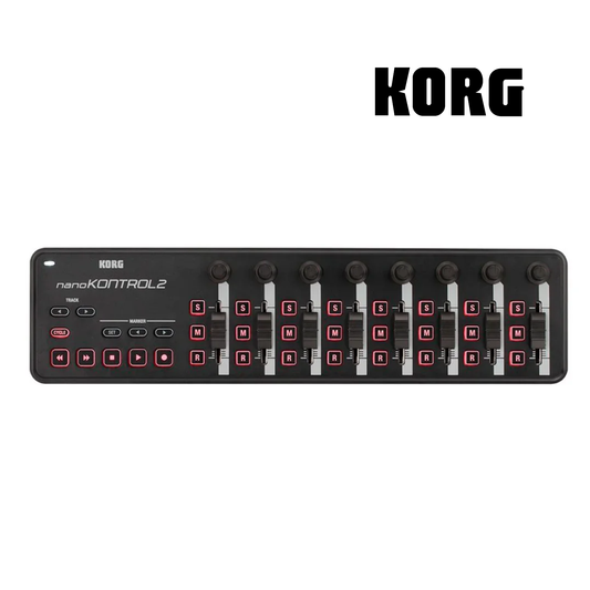 CONTROLADOR DE USB-MIDI FAIDER GENERACION 2 BLACK NANOKONTROL2-BK
