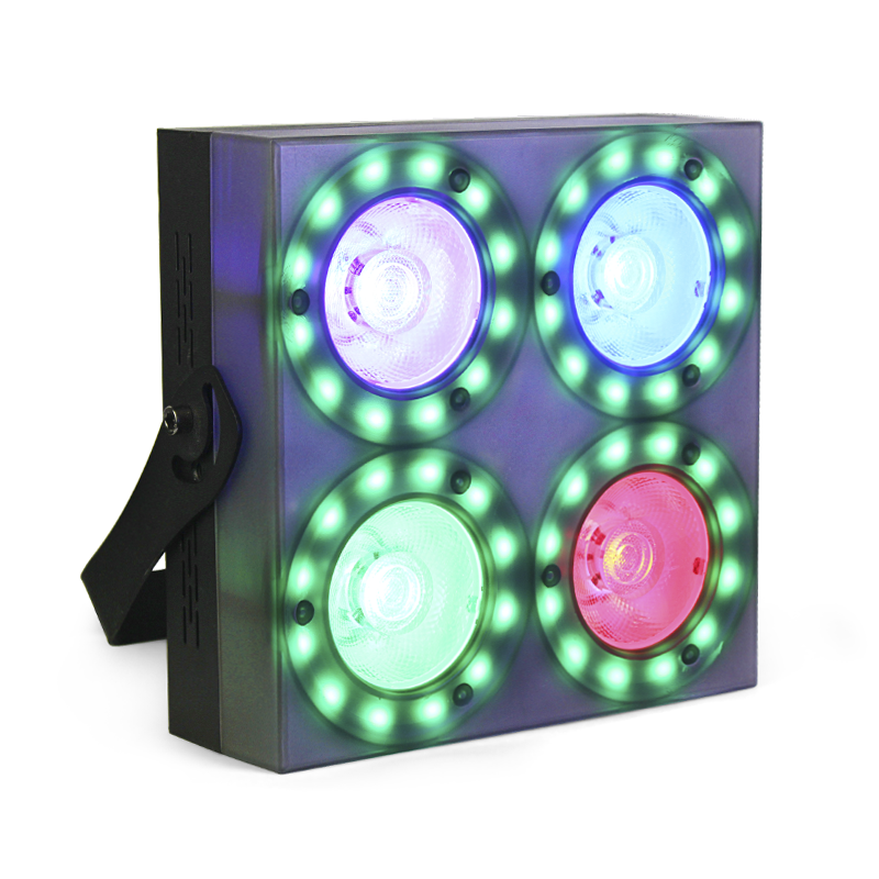 MINI BLINDER RGB 4X30 + 48 LEDS SMD5050