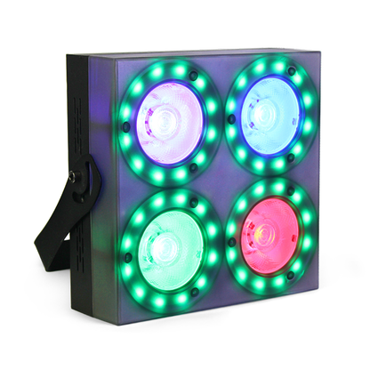 MINI BLINDER RGB 4X30 + 48 LEDS SMD5050