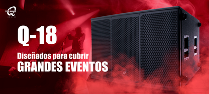 Q-18 TOURING SUBWOOFER ACTIVO DSP,1X18, 1500W