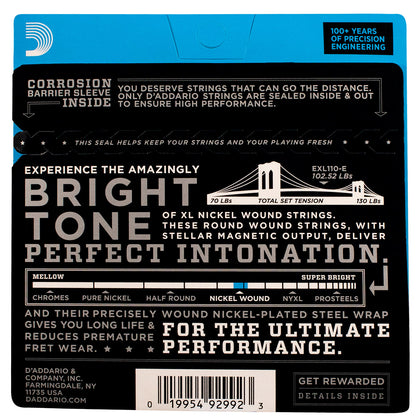 ENCORDADURA DE DADDARIO EXL110-E