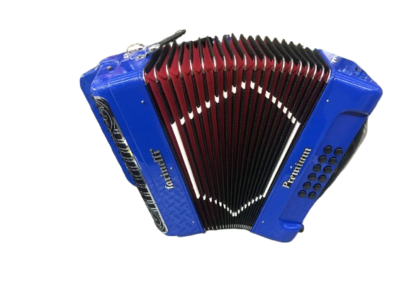 ACORDEON DE BOTONES FA AZUL 5 REGS FARINELLI PREMIUM