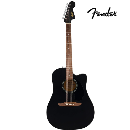 GUITARRA ELECT ACUSTICA FENDER CA DBUT REDONDO CE BLK
