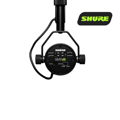 MICROFONO SHURE SM7DB MICROFONO DE ESTUDIO RADIO OVOCEO