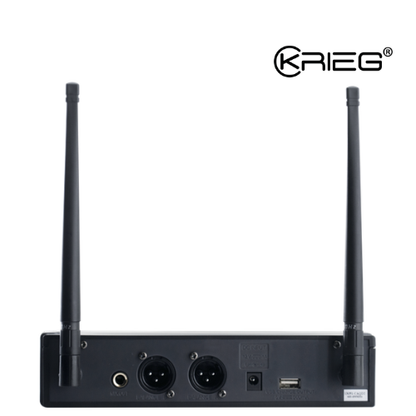 MICROFONO  KRIEG KD-332 RX, BASE SUELTA 2CH