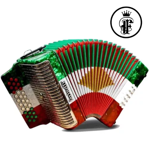 ACORDEON BOTONES FA BANDERA 3012  FARINELLI PREMIUM