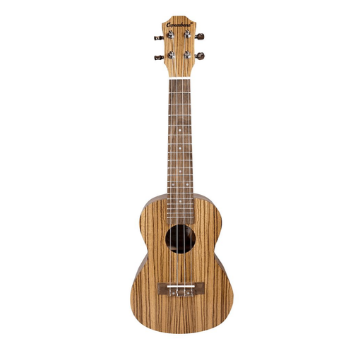 UKELELE CONCERT MADERA ZEBRA CON FUNDA DE COPACABANA