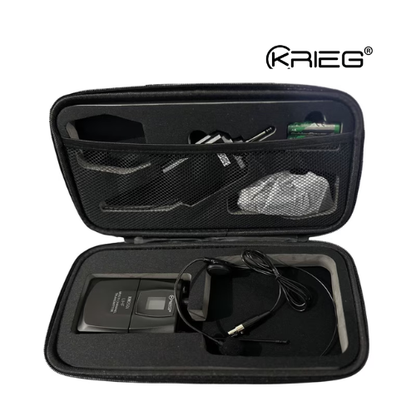 MICROFONO  KRIEG INALAMBRICO KM-25DI Y SISTEMA DE AMPLIFICACION DE INSTRUMENTOS