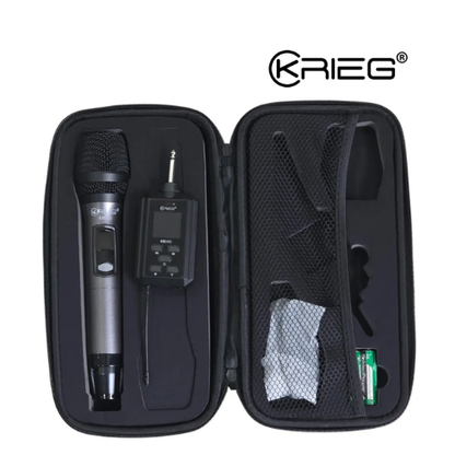 MICROFON INALAMBRICO  KRIE. KM-24DIG SISTEMA DE AMPLIFICACION DE INSTRUMENTOS