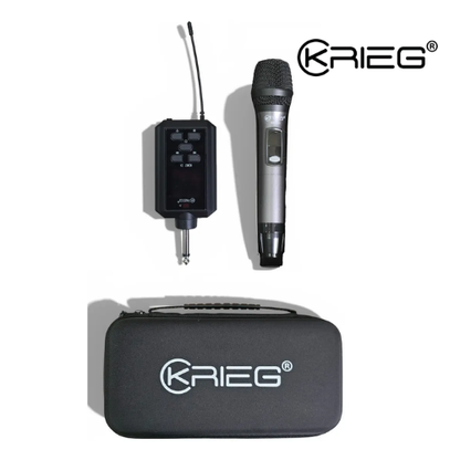 MICROFON INALAMBRICO  KRIE. KM-24DIG SISTEMA DE AMPLIFICACION DE INSTRUMENTOS