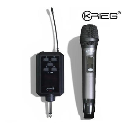 MICROFON INALAMBRICO  KRIE. KM-24DIG SISTEMA DE AMPLIFICACION DE INSTRUMENTOS