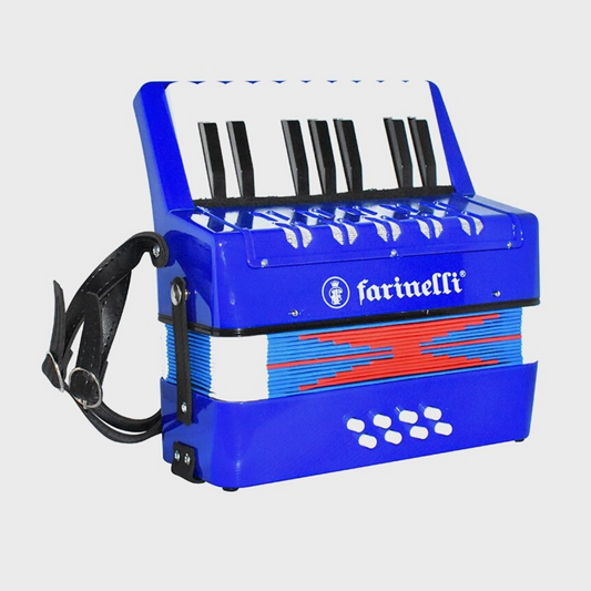 ACORDEON INFANTIL TECLAS AZUL 17K8BS FARINELLI MOD.ACJRFAZN