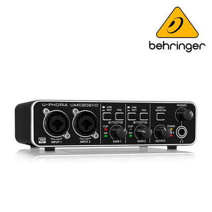 INTERFACE BEHRINGER MOD.UMC-202HD