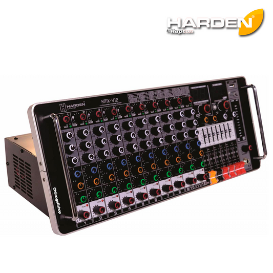 MIXER 12CH 300X300W USB/MP3/BT HARDEN KMX-V12