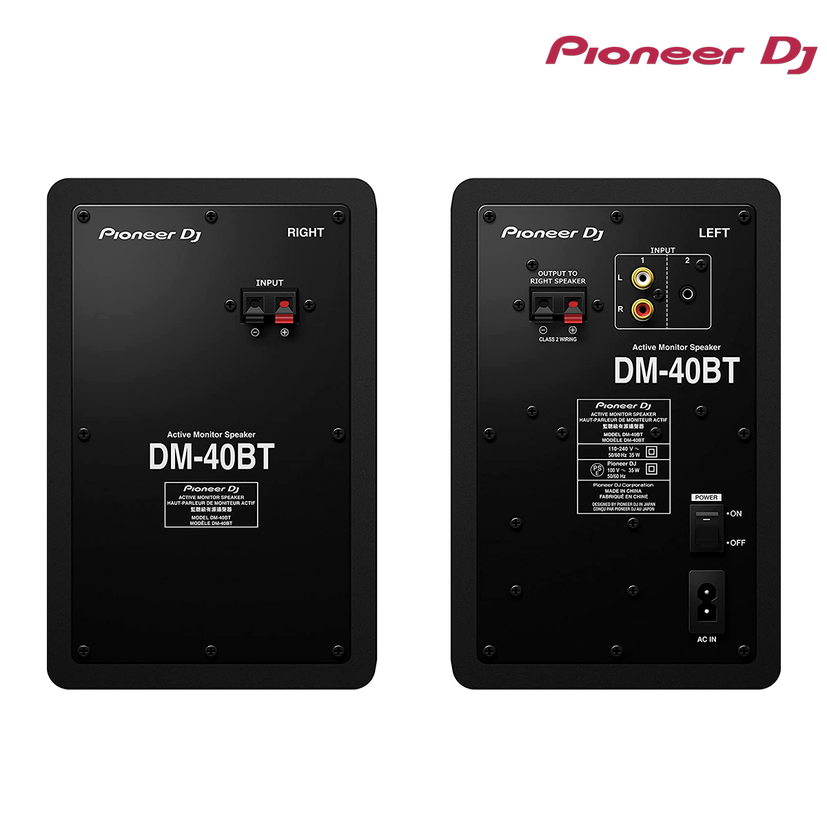 MONITORES DJ POWERED SPEAKER DM-40BT