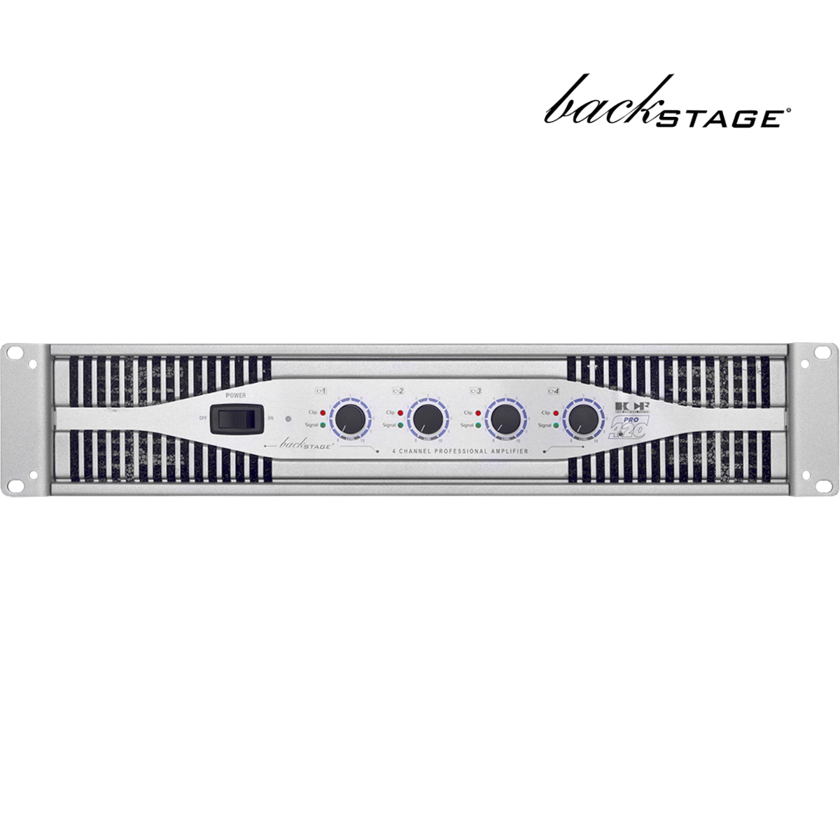 AMPLIFICADOR BACK STAGE HCF PRO 4.20 4 CH