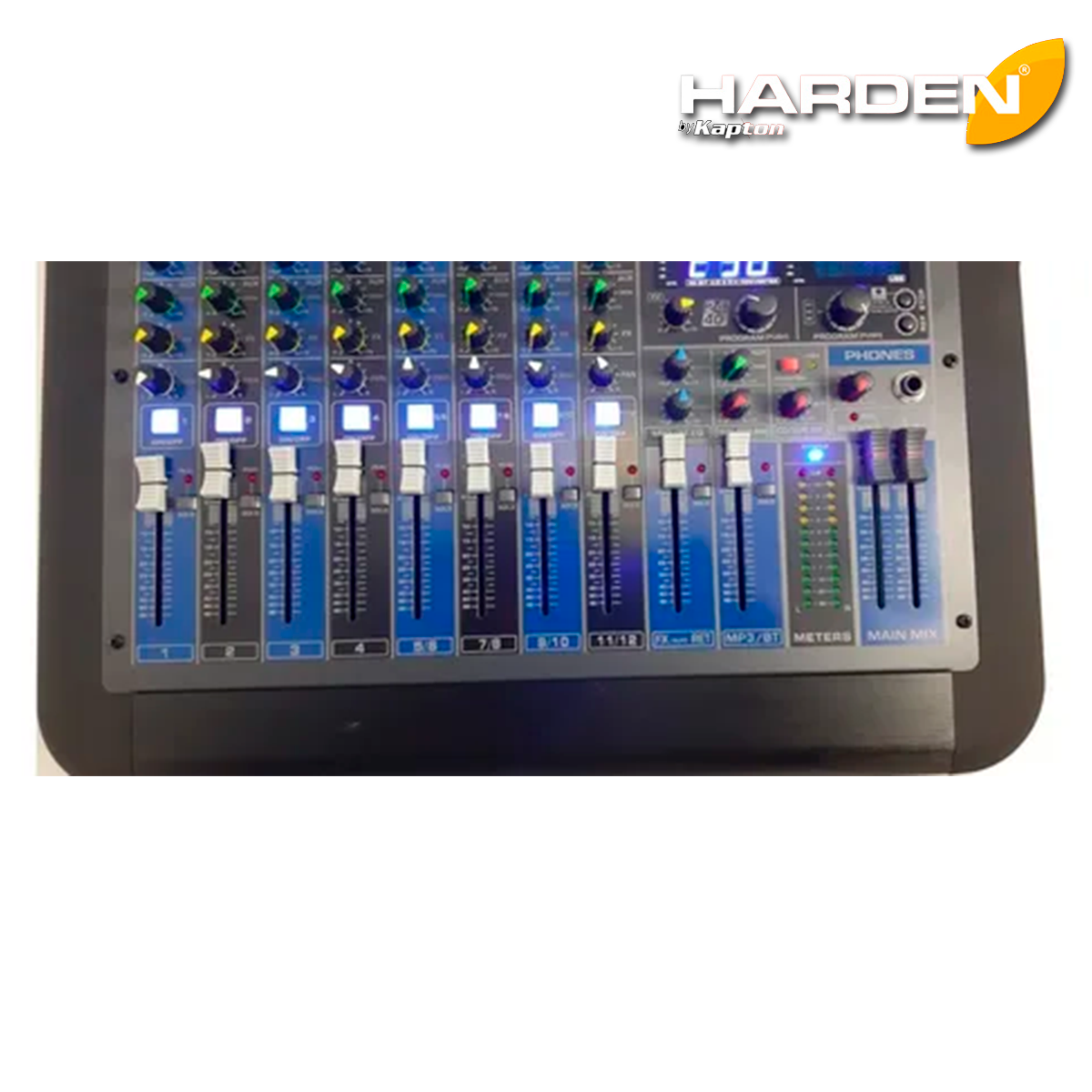 MIXER 12CH 500X500W 256DSP USB/BLUETOOTH KMX-P125