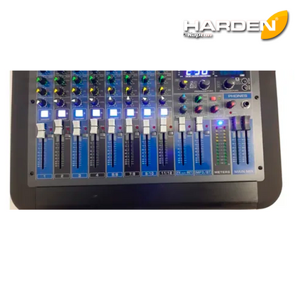 MIXER 12CH 500X500W 256DSP USB/BLUETOOTH KMX-P125