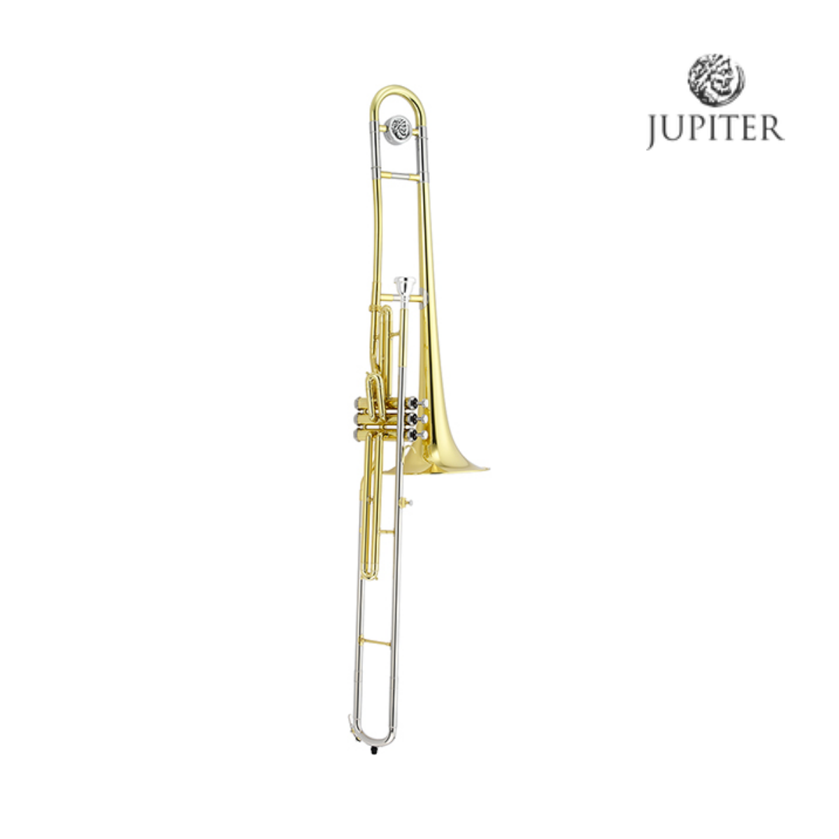 TROMBON DE EMBOLOS SI BEMOL JUPITER LAQUEADO CON ESTUCHE JTB700V