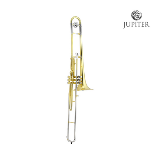 TROMBON DE EMBOLOS SI BEMOL JUPITER LAQUEADO CON ESTUCHE JTB700V