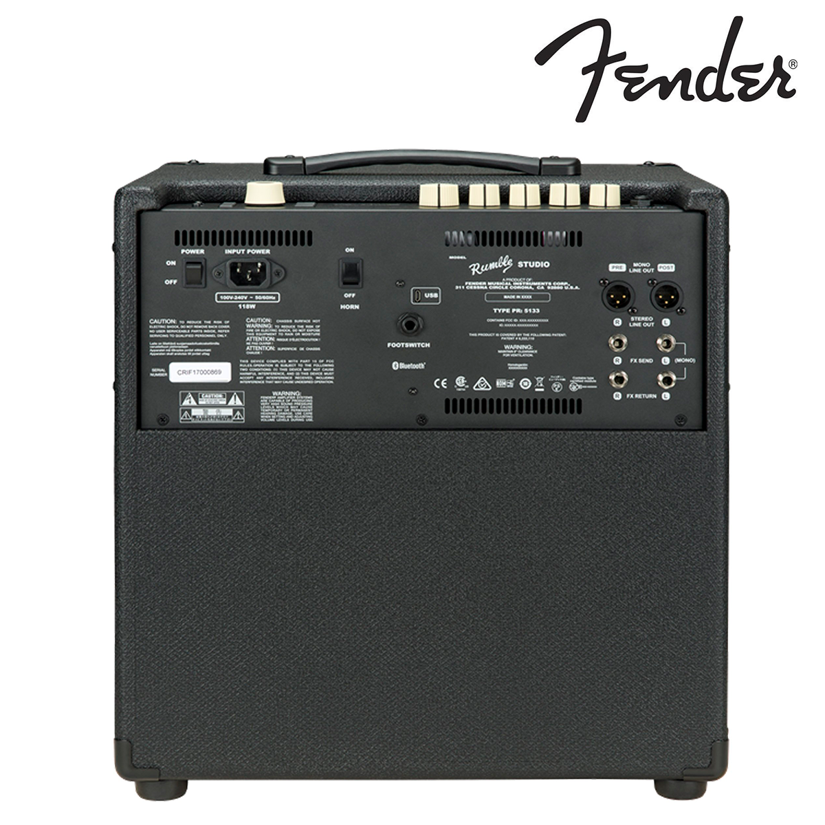 AMPLIFICADOR RUMBLE STUDIO 40 120V