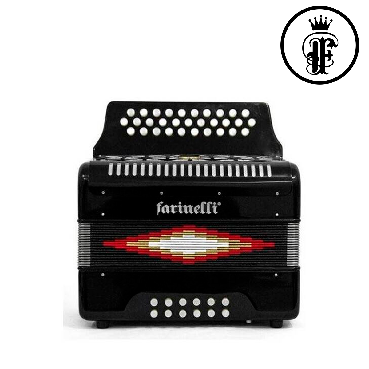 ACORDEON DIATONICO FA SIB MIB 12BAJ 3012FAN