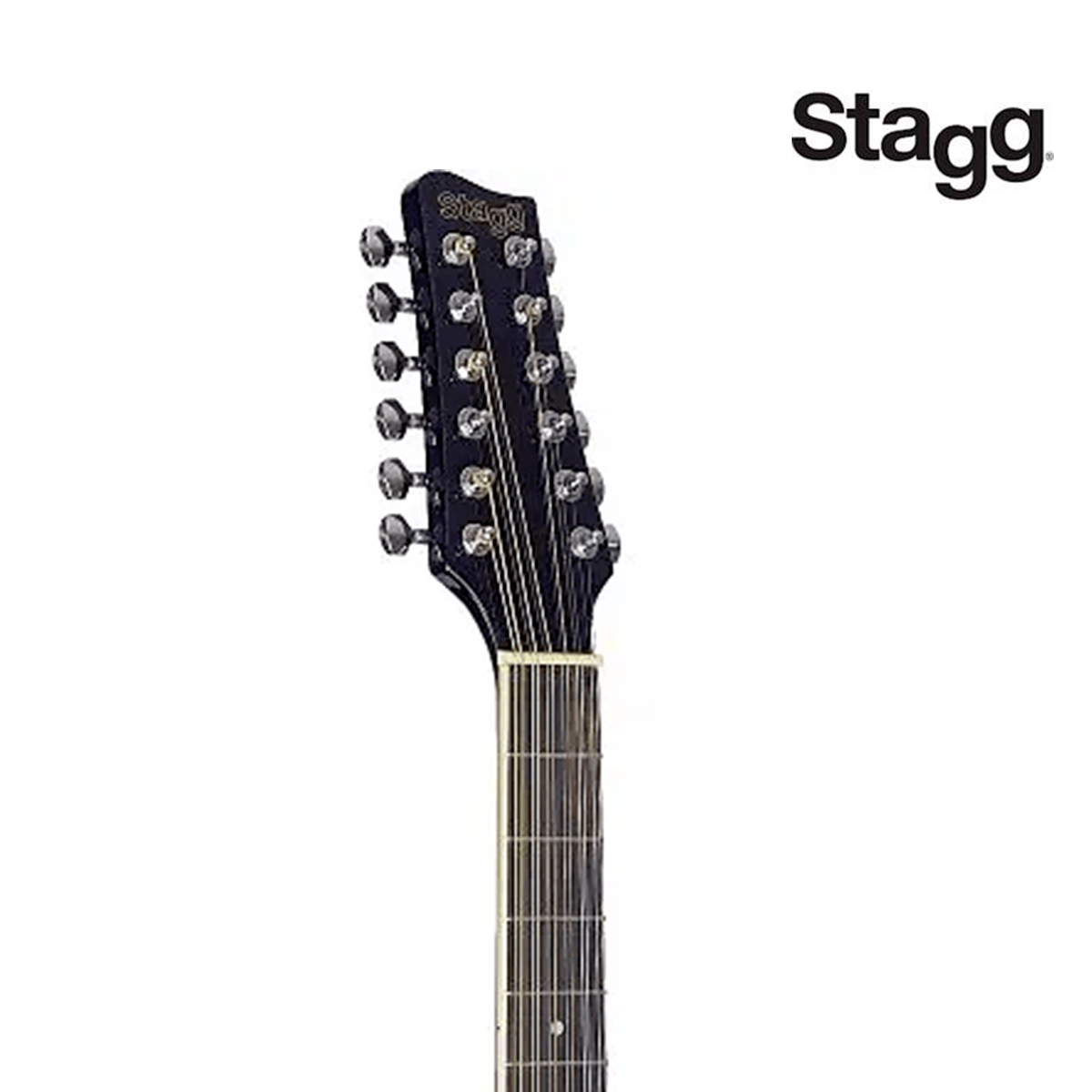 GUITARRA E/ACUSTICA STAGG SA40MJCFI/12 N