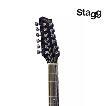 GUITARRA E/ACUSTICA STAGG SA40MJCFI/12 N