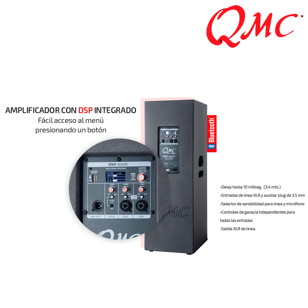 Q-215D CONCERT QMC 2x15 ACTIVO DSP